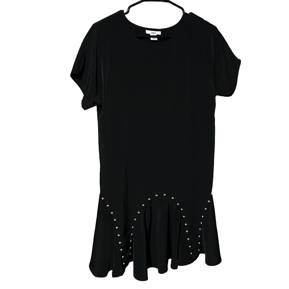 Bar III Black Dress with Studded Detail